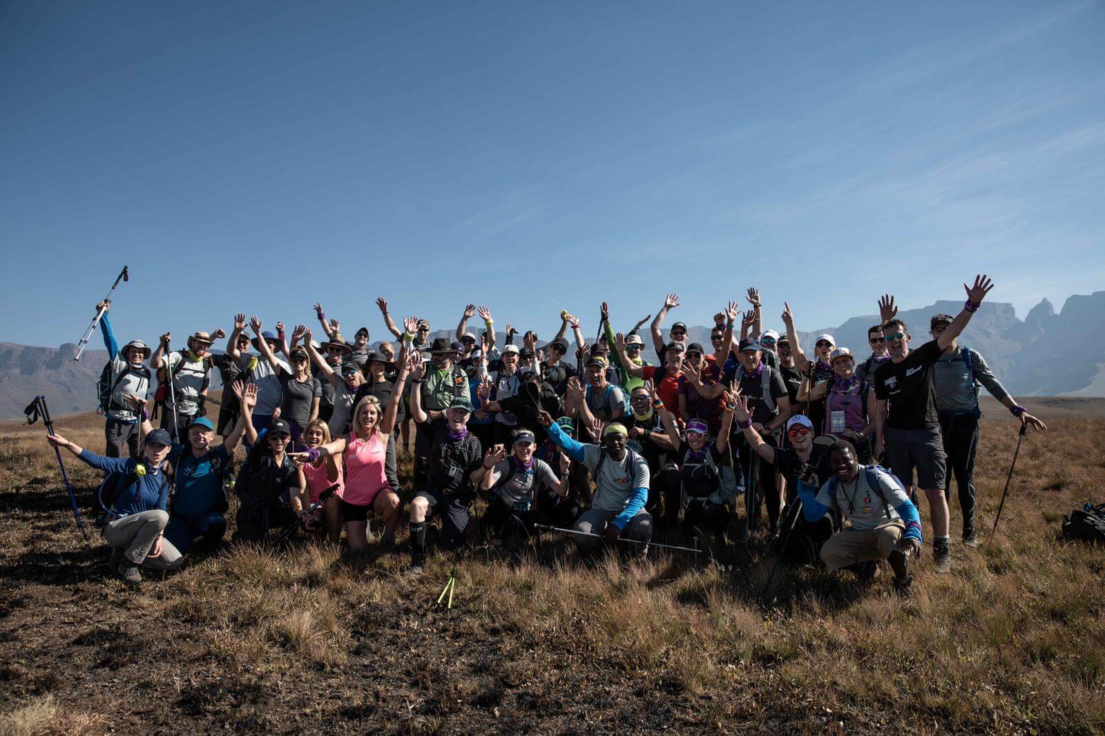 100 fundraisers are walking 100km in 4 days to raise funds for Laureus Sport for Good